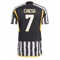 Pánský Fotbalový dres Juventus Federico Chiesa #7 2023-24 Domácí Krátký Rukáv